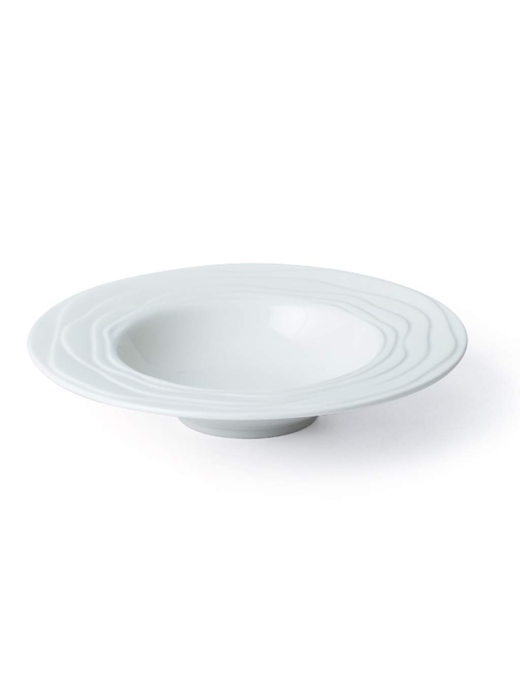 Plat vaisselle spaghetti en céramique pour éviter les débordements