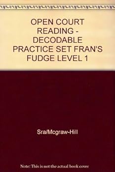 Paperback Fran's Fudge: Decodable Practice Set Level 1 (Open Court Reading) Book