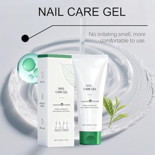 Natural Nail Repair Care Gel, Nail Repair Care Gel, Nail Growth Repair Serum, Foot Care Cream for Moisturizing