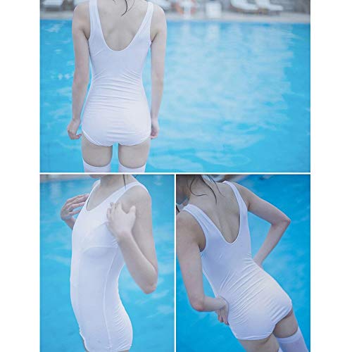 Japanese Style Cute One-Piece Swimsuit Cos Sexy Bathing Suit Swimwear for Girls Women2
