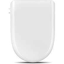 Bidet Toilet Seat Attachment for Olive Smart Toilet with Warm Water &amp; Dryer, Feminine &amp; Child Wash, Self-Clean Stainless Steel Nozzle, Adjustable Water Pressure, Slow Close Lid