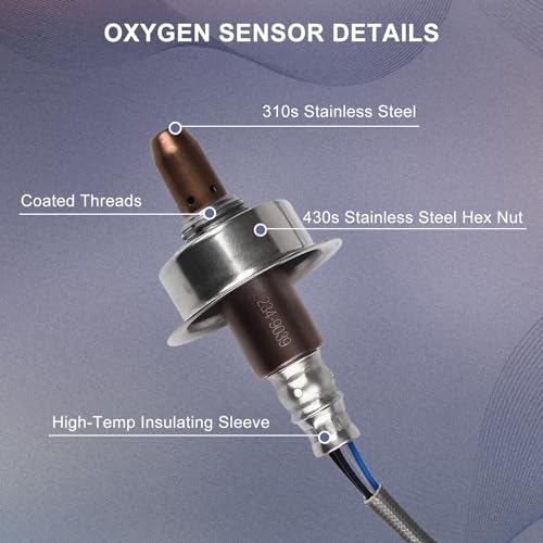 Sensor de Oxígeno PAPAPARTS Compatible Nissan Sentra Cube Versa Set 2 miniatura 2