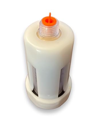 PneumaticPlus Compressed Air in-Line Desiccant Filter Dryer for Spray Gun or Pneumatic Tools - DFD-10 (Pack of 2)