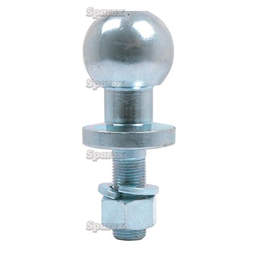 Sparex - Usage Intensif Boule ATTELAGE Borne - VTT/Quad pour -Chrome - 16mm / 50mm Cover