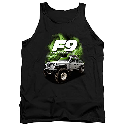 Logovision F9: The Fast Saga The Fast and The Furious 9 Truck Unisex Adult Tank Top, Truck, 2X-Large