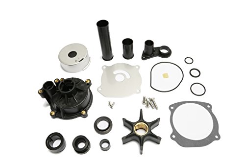 Createshao Outboard Water Pump Kit for Johnson Evinrude Boat Engine 5001595 With Housing 75-250HP