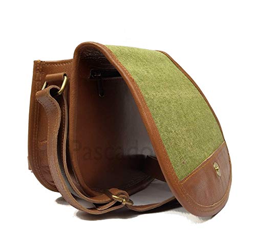 PASCADO small mini genuine leather crossbody everyday purse satchel shoulder bag for women