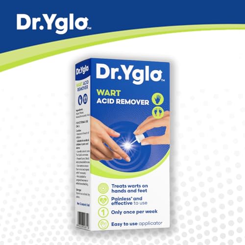 Image of Wart Acid Remover 5ml | Fast Acting Wart Removal Solution with Monochloroacetic Acid (MCA) | Precise Applicator for Common Warts on Hands and Feet | Liquid Form | 4 Years+