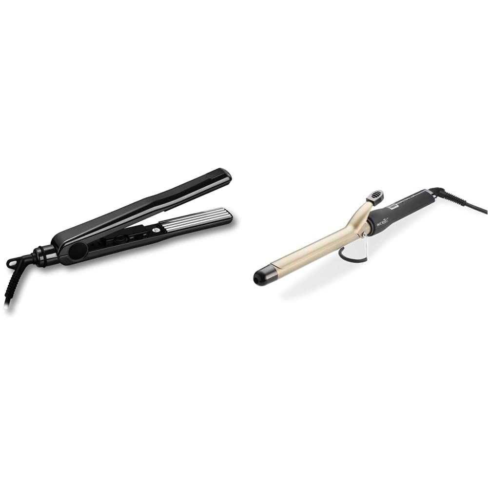 Ikonic Titanium Micro Crimper & Ikonic Curling Tong Ct 22 Amazon