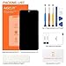 AGCUT for Tecno Pop 7 Screen Replacement for Tecno Pop 7 LCD Display BF6 Touch Screen Digitizer Assembly Repair Parts 6.6