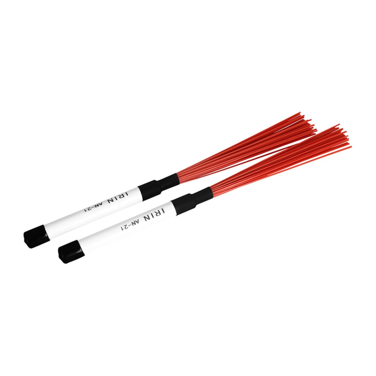 NULYLU Ergonomic Drum Brush Bass Drumstick Set Nylon Abs Handle Jazz Drumstick for Percussion Instrument Musical Drumstick Brush