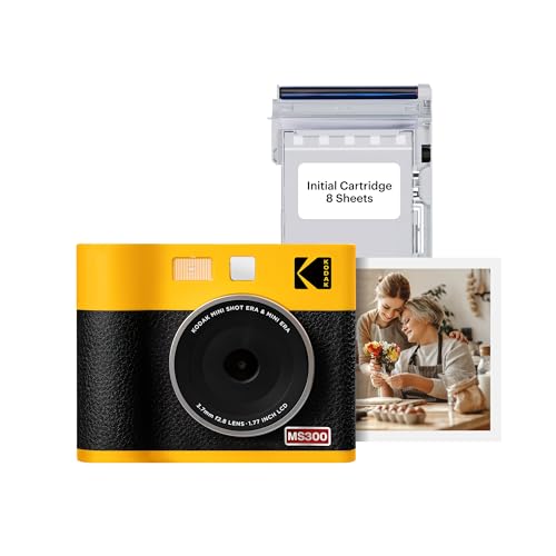 Amazon | KODAK Mini Shot 3 ERA 4PASS 2-in-1 チェキカメラ