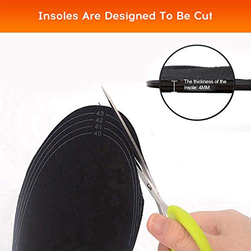 Palmilhas de aquecimento, Romacci Palmilhas de aquecimento portátil USB Aquecedor elétrico de pé lav