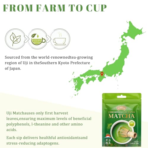 Té Matcha en Polvo 1.06 oz Puro y Auténtico miniatura 4