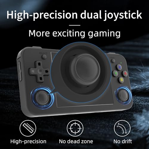 Image of RG35XX H Handheld Game Console, 3.5'' IPS Screen Retro Video Games Console, Built-in 64G TF Card 5528 Games, Support 5G WiFi Bluetooth HDMI TV Output