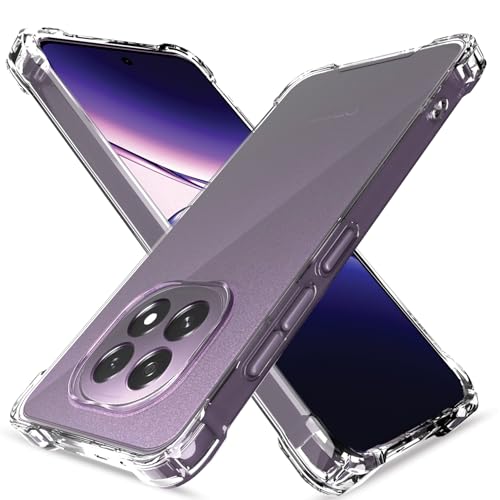 Image of Outlouders Back Cover for Oppo F29 5G Clear Transparent PC + TPU Bumper Case with Raised Edges for Shockproof Protection(Transparent)