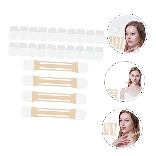 SEWACC 20 Peças Adesivos Para Levantar O Pescoço Fita Para Levantar O Pescoço Adesivo Elástico Para