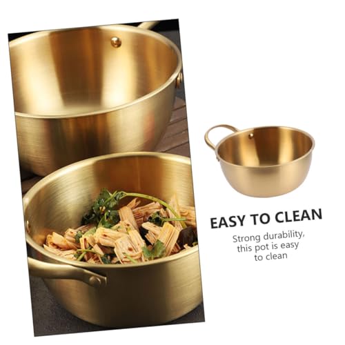 Pot à nouilles coréen compatible induction pour camping et cuisine