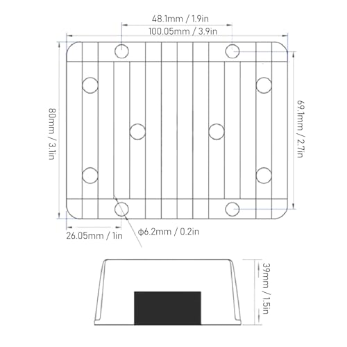 Convertisseur DC 30-60V à 12V 40A transformateur de puissance