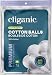 Cliganic SUPER JUMBO Cotton Balls, 200 Count - Hypoallergenic, Absorbent, Large Size, 100% Pure