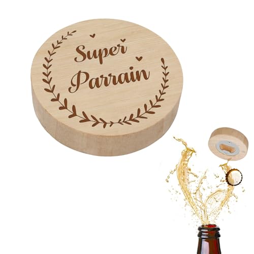 Cadeau Parrain Decapsuleur Cadeau Parrain Marraine Bapteme Cadeaux Pour Parrain Cadeaux Parrain Noel Fete Des Peres
