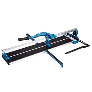 Tile Cutter, TOPWAY 24 Inch 600mm Professional Manual Tile Cutter with Single Slide Rail and Laser Guide, Aluminiun Base, for Precision Cutting Porcelain Tiles 347712