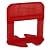 EMAISTORE Tile Leveling System - Pack of 2000 Tile Spacers 1/32 Inch with 1 Sponge - Professional Tile Leveling Clips for Ceramic Tile and Stone Installation