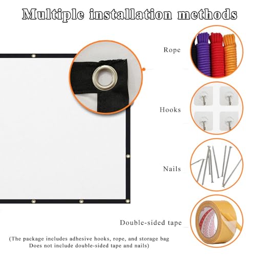 Pantalla Plegable para Proyector 4K HD 200 Pulgadas miniatura 3