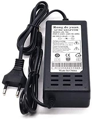 Batterie Vélo Électrique 24V 12Ah – 6S2P, 112x66x50mm, 1kg, BMS Intégré, Chargeur Inclus, Pour Moteurs 50-350W