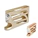 JiaQuenWex Egg Holder, Rolling Egg Storage Box for Fridge Door, Egg Boxes