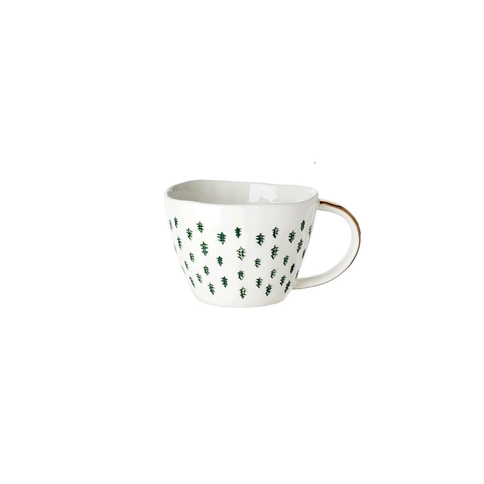 Kaffeetasse, Teetasse, Retro-Keramik-Teetasse, Phnom Penh, unregelmäßiges Frühstück, Haferflocken, Becherboden, glatt (A)