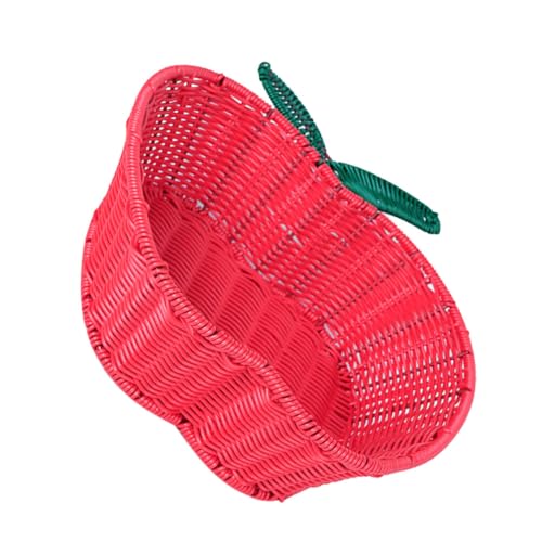 Ciieeo Woven Fruit Basket Versatile Storage for Home Fine Craftsmanship Compact Design for Fruits Snacks and More Stylish Tabletop Organizer