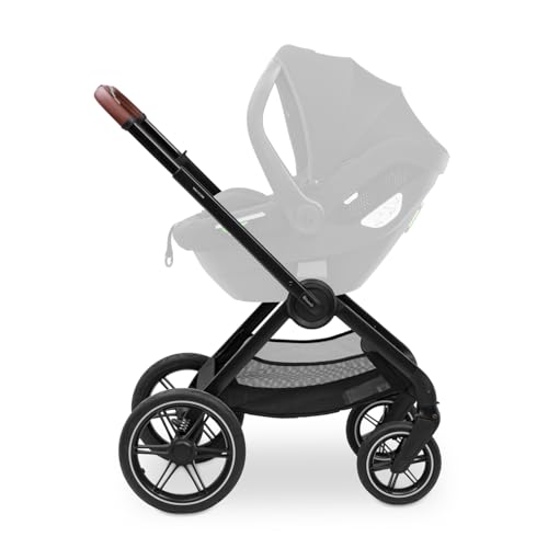 hauck Babyschalen Adapter Nur Kompatibel mit Walk N Care / Walk N Care Air Buggy und Drive N Care Autoschale sowie Ausgewählte Babyautositze anderer Marken (Schwarz)