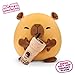 Snackles Series 2 Capybara & Boba 14 Inch Plush by ZURU, Ultra Soft Plush, Collectible Plush with Real Licensed Brands, Stuffed Animal, Giftable