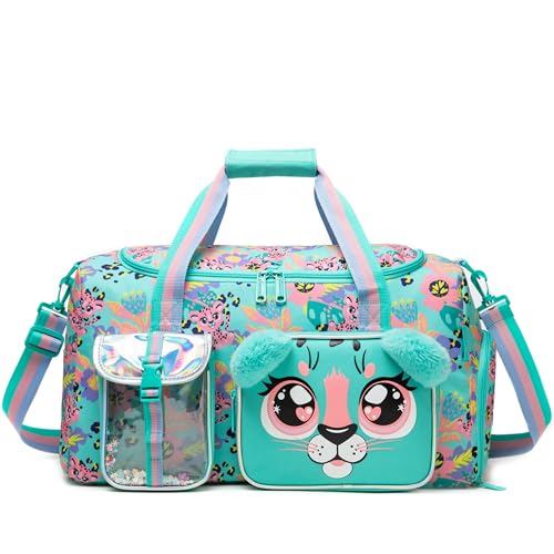 HTgroce Sac de Sport Fille - Sac de Voyage Filles pour Loisirs - Sac de Gym pour Danse Piscine