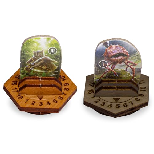 SMONEX Wooden Health Tracker 24 Pcs - EU and US Gloomhaven