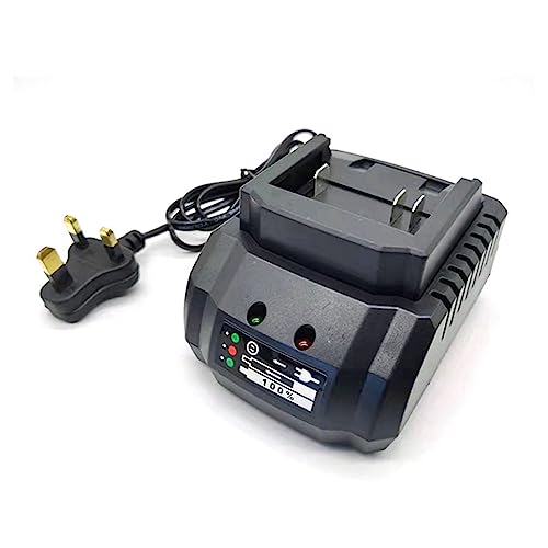 liovitor 2X Charger for Lithium 1.2A 21V Battery Apply to Cordless Drill Angle Grinder Electric Blower Power Tools UK Plug