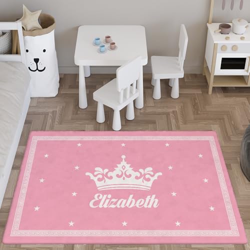 Tapete personalizado monograma para habitación infantil