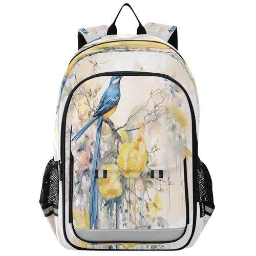 Sac à dos d'école Oiseaux 1865 unisexe pour ordinateur et loisirs