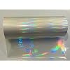 Rainbow Holographic Laminating Film - 1.6mil 12.75 x 1000', 3 Core, Clear Gloss