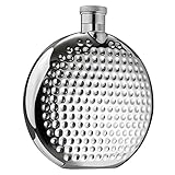 DHDM 6oz Portable Stainless Steel 304 Hip Flask Whisky Metal Wine Pot Pocket Bottle 190ml