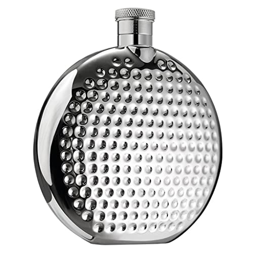Dhdm 6Oz Portable Stainless Steel 304 Hip Flask Whisky Metal Wine Pot Pocket Bottle 190Ml #TOP8