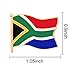 ALEY South Africa South African Flag Lapel Pin Decorations (4 Pack)