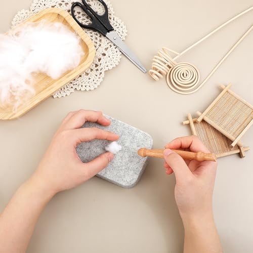 Image of Wool Needle Felting Pad, Grey Sponge Needle Felting Pad, Thick and Firm Needle Felting Base for Precision Felting Projects and Any Wool Felting Makeing