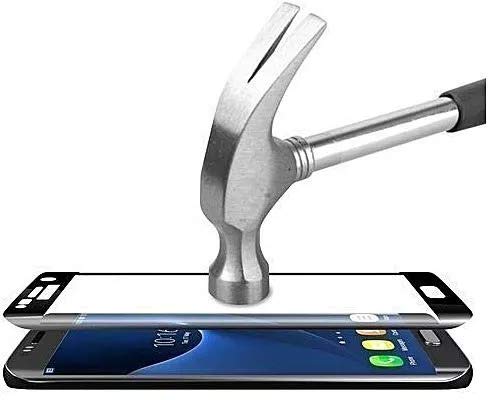 Image of Screen Protector for Samsung Galaxy J5 Prime (Black) Tempered Glass Edge-to-Edge 6D Screen Guard With Installation Kit