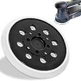 Bosch 125 mm Schleifscheibe für Bosch PEX 400 AE Schleifteller & PEX 300 AE Schleifteller - Hochwertige Hook and Loop Schleifplatte mit 8 Löchern, Langlebig & Effizient