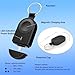 XJPOEFY Portable Wireless Charger for Apple Watch Series 11/10/9/8/7/6/5/4/3/2/1/Ultra/SE,Built-in USB C Plug,Compact Keychain iWatch Charger Magnetic 1200mAh Power Bank,Travel Essentials Gift-Black