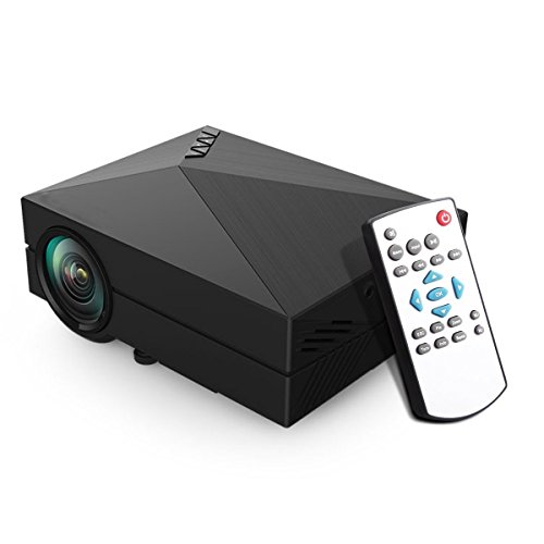 LELEC GM60 Mini LED Projector LCD 1000 Lumens Multi-Media Portable Home Theatre Game Fun Projectors