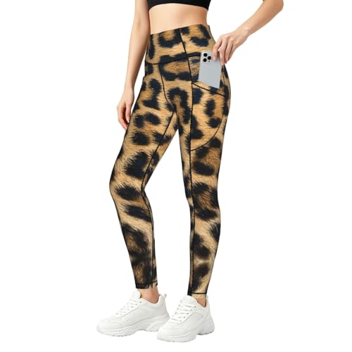 Leggings de leopardo para mujer fitness ropa de gimnasio y mallas diarias