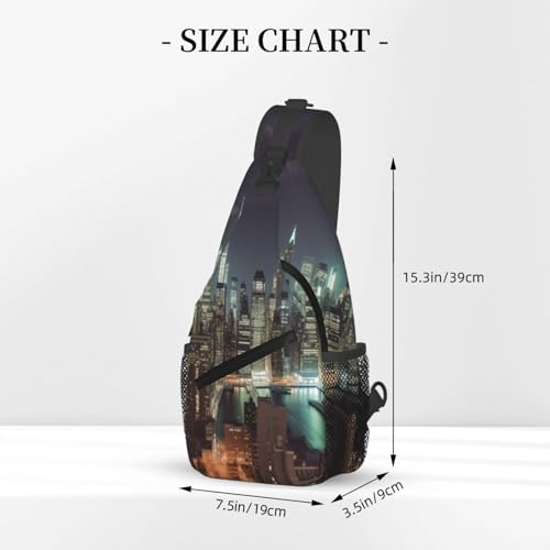 Bolso cruzado para hombre tipo bandolera negro miniatura 3